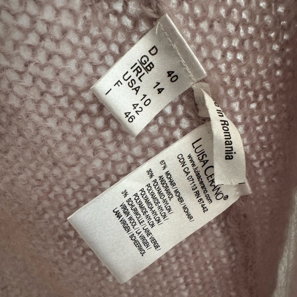 Luisa Cerano Cardigan (mohair and wool) - Picture 4 of 4